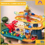 Dinosaur Climbing Parking Play Set Toy