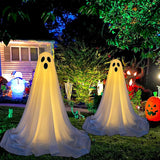 2 Packs Spooky Ghost  Halloween Decorations