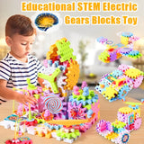 Educational STEM Electric Gears Blocks Toy