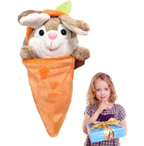 Carotte Bunny Stuffed Animal With Keychain