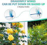 3D Dragonfly Decor Gardening,Dragonfly Hat Clip