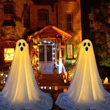 2 Packs Spooky Ghost  Halloween Decorations