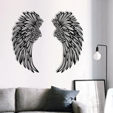 1 PAIR ANGEL WINGS METAL WALL ART WITH LED LIGHTS-🎁GIFT TO HER