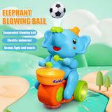 Elephant Blowing Ball Toy