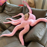 Wearable octopus plush toy