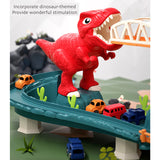 Dinosaur Climbing Parking Play Set Toy