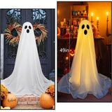 2 Packs Spooky Ghost  Halloween Decorations