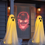 2 Packs Spooky Ghost  Halloween Decorations