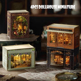 DIY Miniature Wooden Dollhouse Furniture Kit