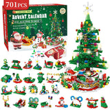 Advent Calendar 2024 Christmas Tree Building Set