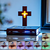 Levitating Cross Lamp