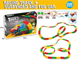 Changeable Track with LED Light-Up spray Race Car