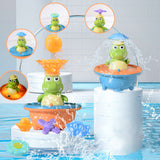 4 in1 Crocodile Bath Toys