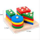 Wooden Sorting Stacking Toys