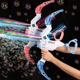 2-IN-1 Bow and Arrow Water Gun Bubble Machine