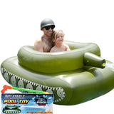 Inflatable Tank Pool Float with Water Gun