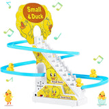 Climbing Stairs Tracks Slide Toy Set