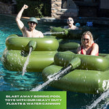 Inflatable Tank Pool Float with Water Gun