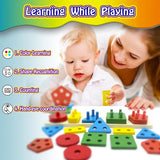 Wooden Sorting Stacking Toys