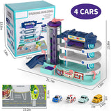 Race Car Tracks Parking Lot Big Adventure Set