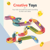 Ducky Slide Track Building Blocks Assemble