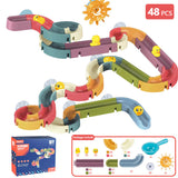 Ducky Slide Track Building Blocks Assemble