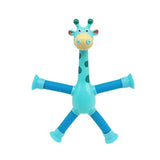 LED Telescopic Suction Cup Robot With GiraffeToy