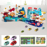 Dinosaur Race Car Tracks Adventure Toy Set